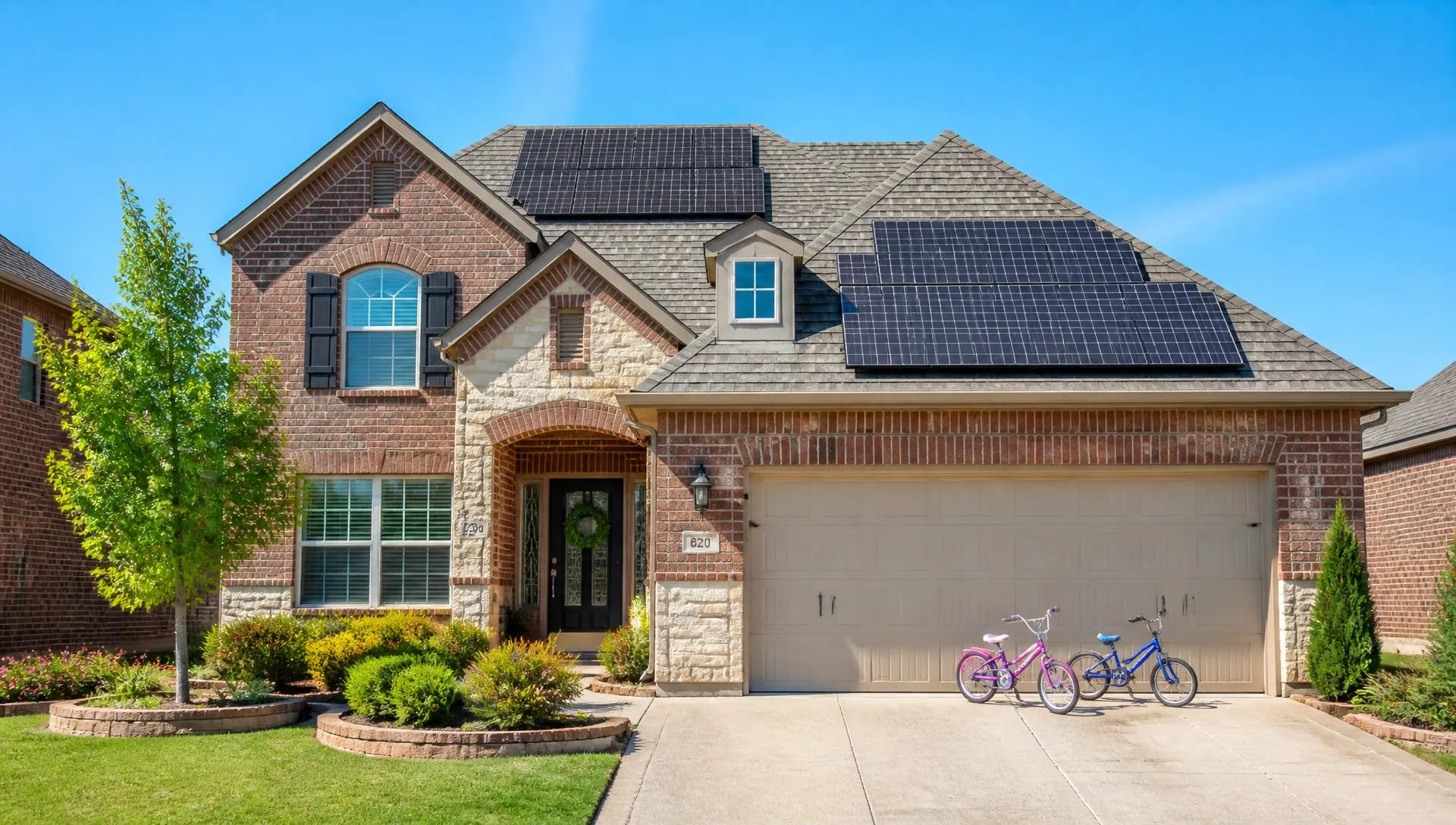 Solar installation by Good Faith Energy in Murphy, Texas