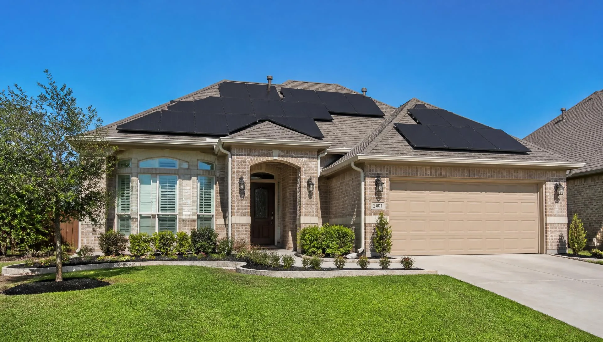 Solar installation by Good Faith Energy in DeSoto, Texas
