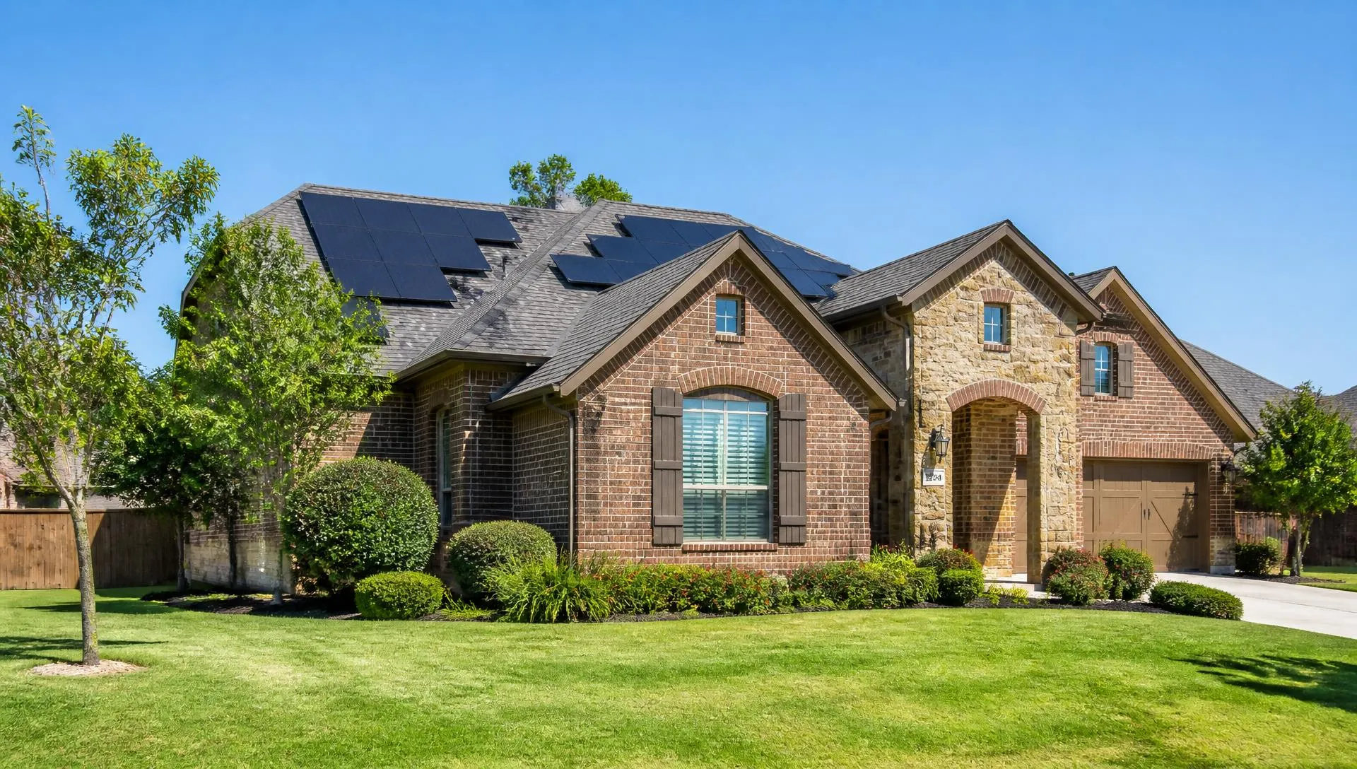Solar installation by Good Faith Energy in Cedar Hill, Texas