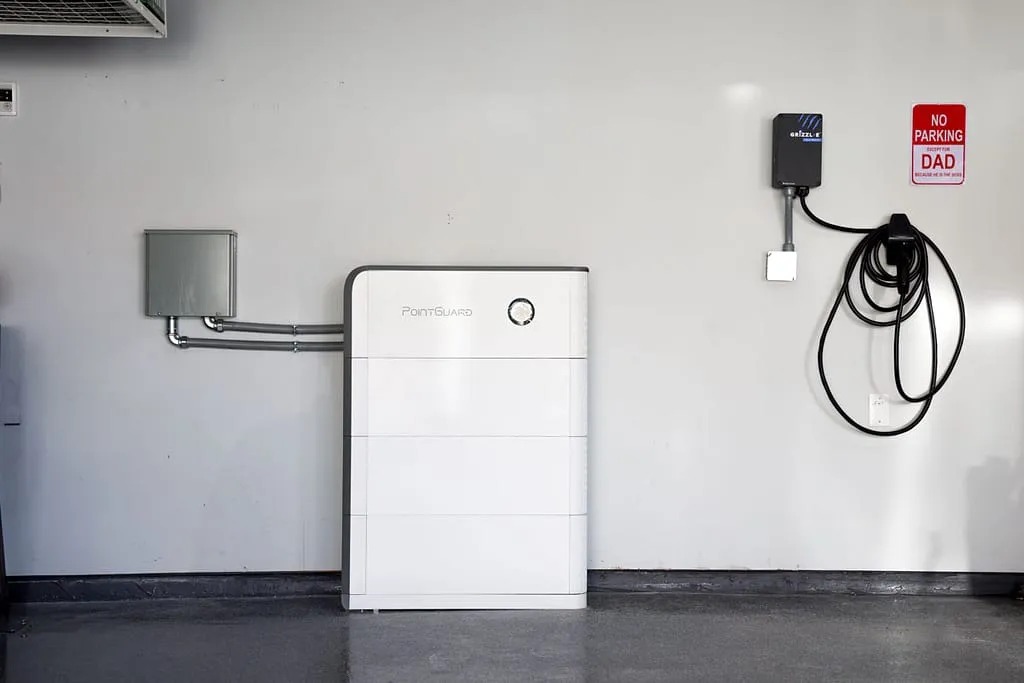 home battery install