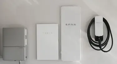 SPAN Drive Charger installed by Good Faith Roofing