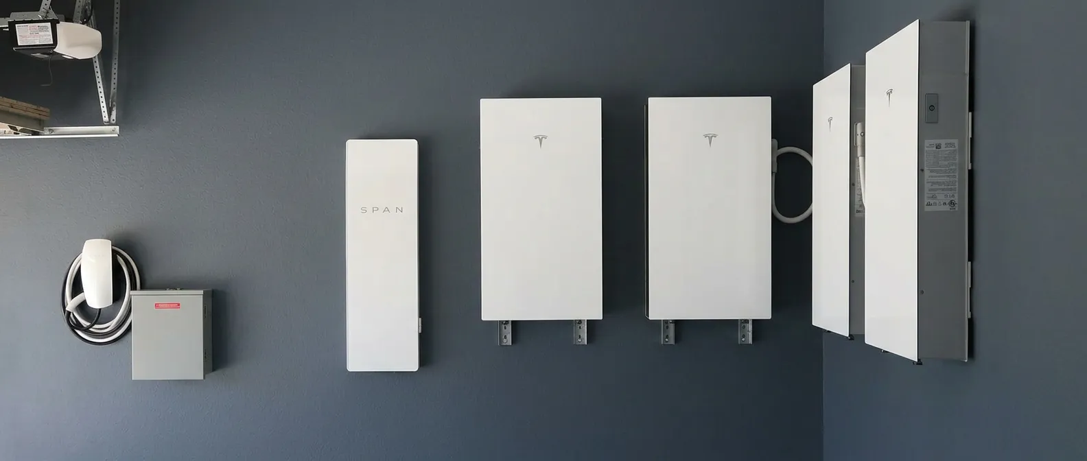 Tesla Powerwall installed at a Texas home by Good Faith Roofing