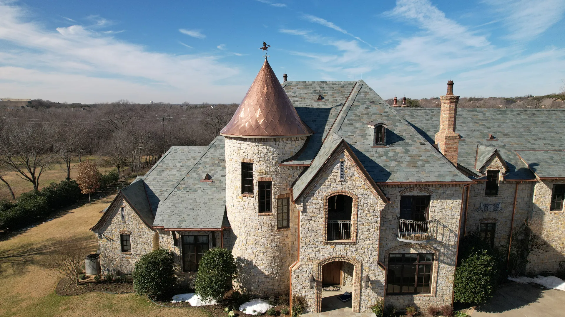 Roofing project completed by Good Faith Roofing in Texas