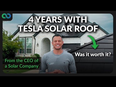 4 Years with Tesla Solar Roof