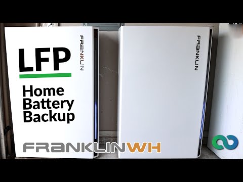 Franklin WH Battery Backup Installation - LFP Battery that Runs Your Home in an Electrical Outage