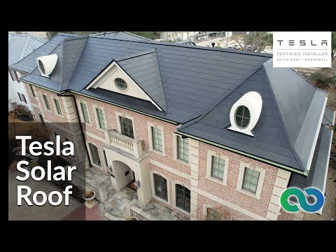 Insane Tesla Solar Roof in Texas