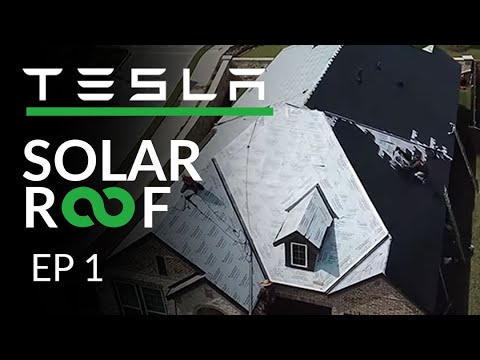 Tesla Solar Roof Install | Ep1